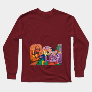 The Guitarist Long Sleeve T-Shirt